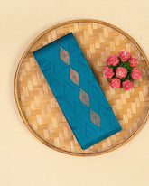SC4038 - Litchi Silk With Embose And Zari Work